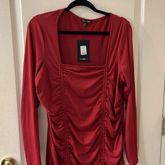 FashionNova Red BodyCon - Picture 3 of 5